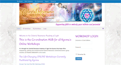 Desktop Screenshot of celestialresonance.com